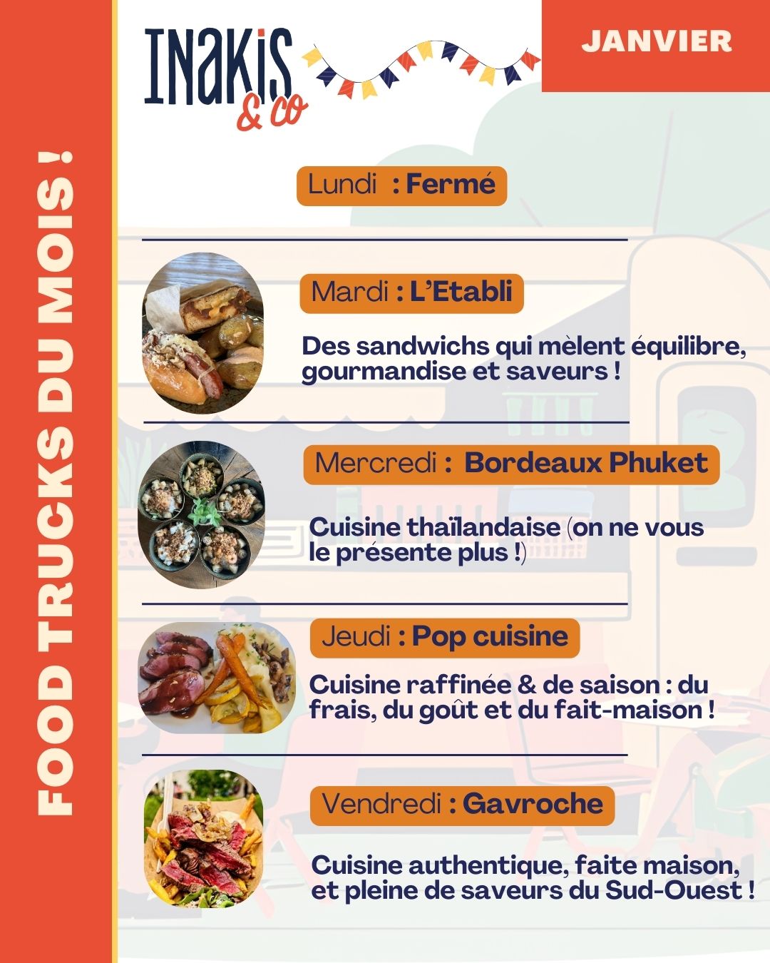 Photo Planning des Foodtrucks