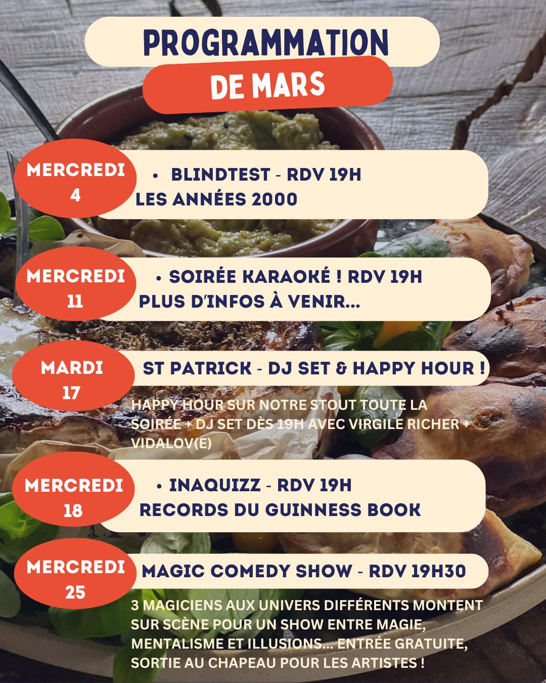 Photo Programme de Mars