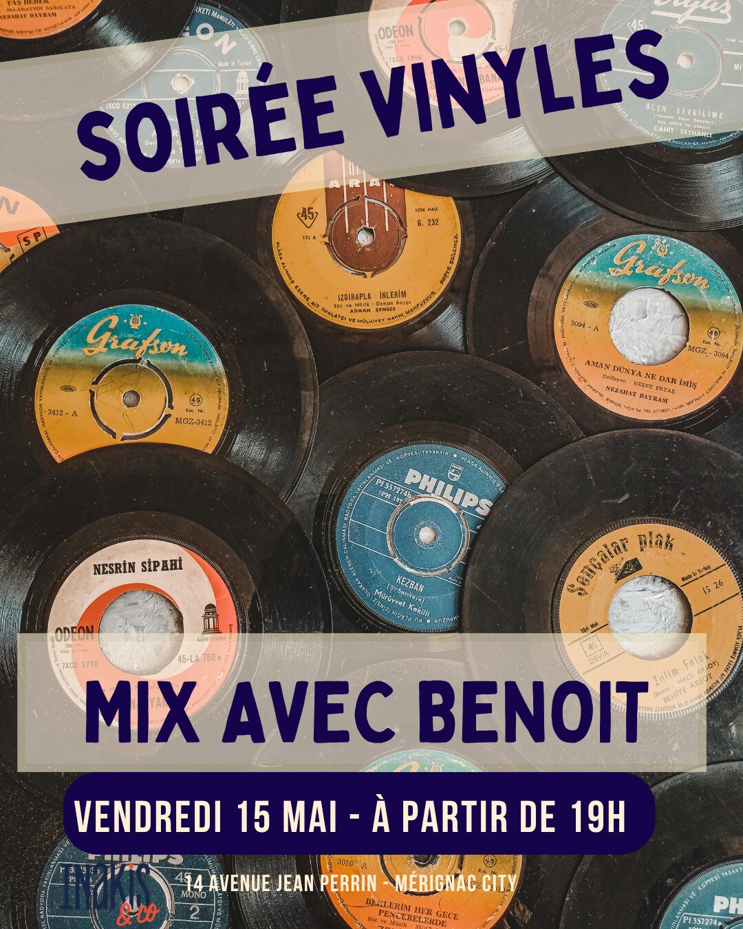 Photo Soirée DJ – Mix 100% vinyles